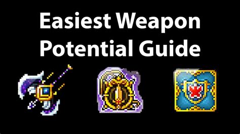 maplestory potentials|Potential Guide Part 1: Best Potentials for Weapon, Secondary, .